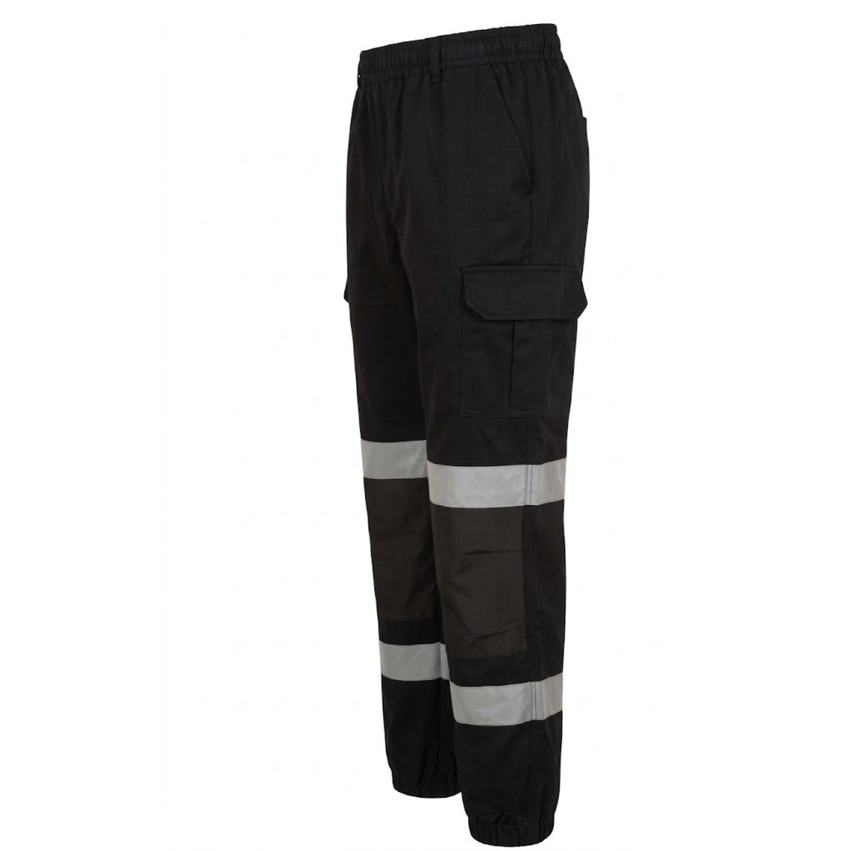 Men's Safety Sweat Pants Hi Viz Work Fleece Bottoms Jogging Trousers Hi Vis Joggers