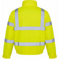 Supertouch 36842 Hi Vis Bomber Jacket, Medium, Yellow