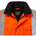 Kapton Hi Viz High Vis Visibility Bomber Jacket Work Coat Security Jacket Waterproof