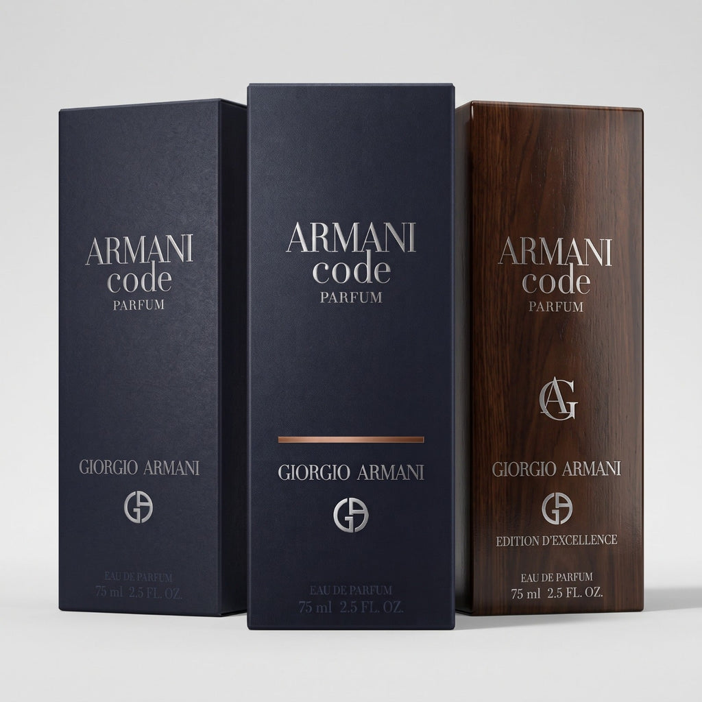 Giorgio Armani Code Parfum 125ml Refillable Spray sealed